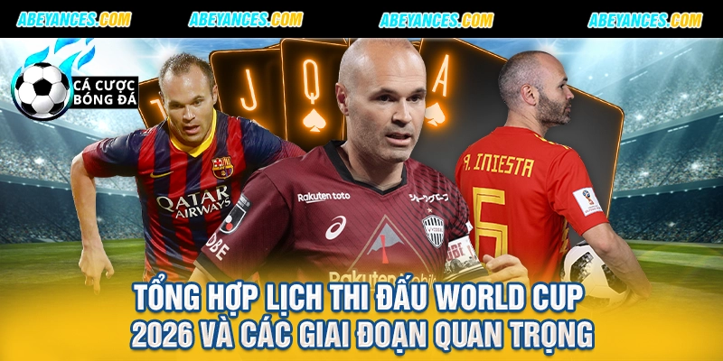 Tổng hợp lịch thi đấu World Cup 2026 và các giai đoạn quan trọng