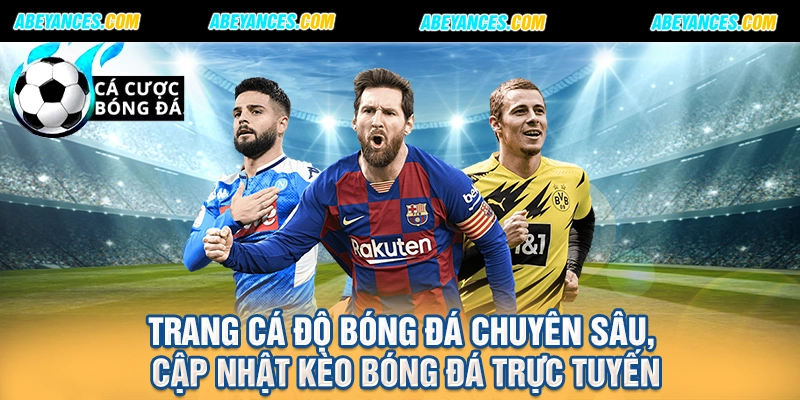 Trang cá độ bóng đá chuyên sâu, cập nhật kèo bóng đá trực tuyến